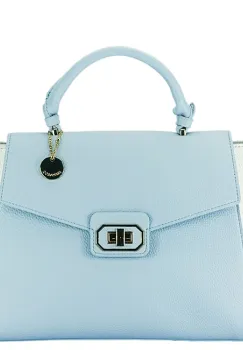 Geanta dama in doua culori DIANACO DHJ726-2 M11 Albastru deschis imagine