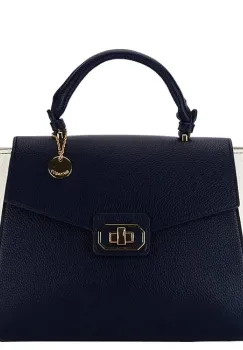 Geanta dama in doua culori DIANACO DHJ726-2 M11 Bleumarin imagine