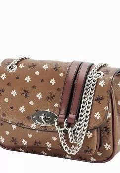 Geanta David Jones cu imprimeu logo CH21002 14 imagine