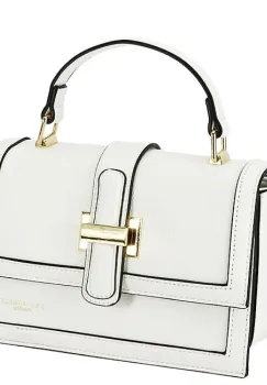 Geanta eleganta alba F3680 14 imagine