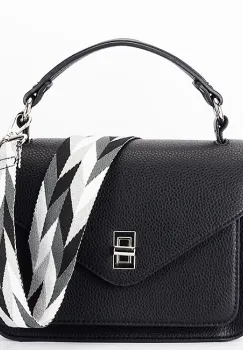 Geanta eleganta neagra F6978 14 imagine