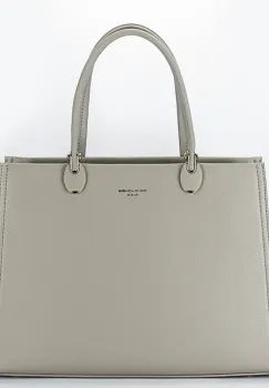 Geanta gri David Jones Paris CM8426 11 imagine