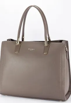 Geanta gri inchis David Jones Paris CM6718-5 11 imagine