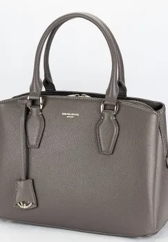 Geanta gri inchis mare David Jones CM7252-2 16 imagine