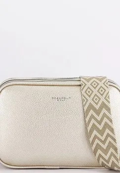 Geanta ivory metalizat medie FloraCO Paris H6915 14 imagine