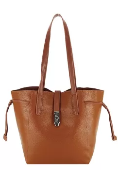 Geanta mare cu borseta detasabila 6806-2 13 Maro cognac imagine