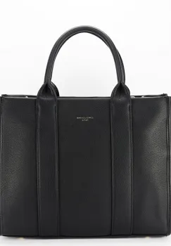 Geanta mare neagra David Jones Paris CM7122 13 imagine
