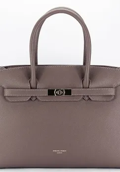 Geanta mare taupe inchis David Jones CM7391-1 17 imagine