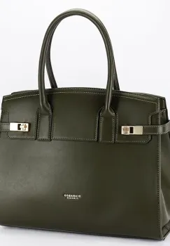 Geanta masliniu inchis de talie mare DHJ818-2 16 imagine