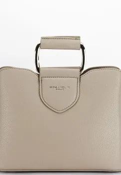 Geanta medie bej FLORACo F6977 126 imagine