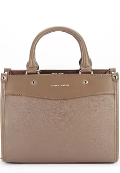 Geanta medie David Jones Paris 7007-4 12 Bej inchis imagine