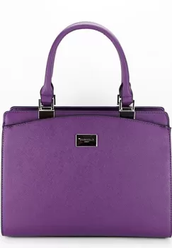 Geanta medie violet Jeffery 13 imagine