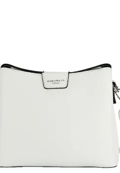 Geanta mica alba FloraCo Paris F2548 14 imagine