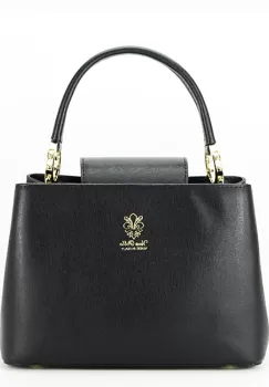 Geanta mica din piele naturala 8950 120 Negru imagine