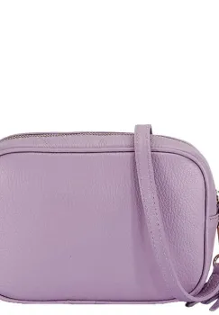 Geanta mica mov lavanda din piele naturala 1533 123 imagine