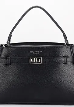 Geanta neagra dama FloraCo Paris F8541 14 imagine