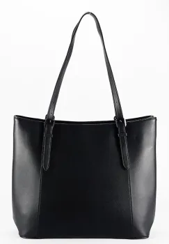 Geanta neagra David Jones Paris de talie mare CM7674 M13 imagine