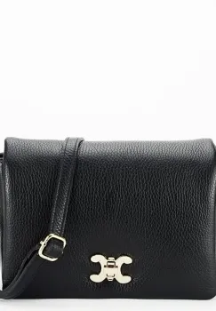 Geanta neagra din piele naturala 7000 120 imagine