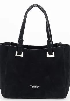 Geanta neagra din velur DIANACO DHJ929-2 M13 imagine