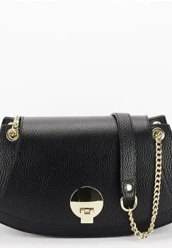 Geanta neagra eleganta din piele naturala 1488 122 imagine