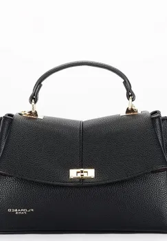 Geanta neagra medie FloraCO Paris F9963 15 imagine