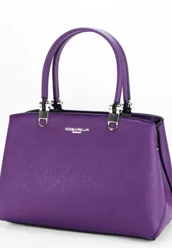 Geanta office casual FloraCo Paris F6538 15 Violet imagine