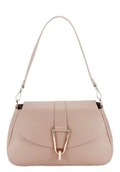 Geanta roz din piele naturala 1755 125 imagine