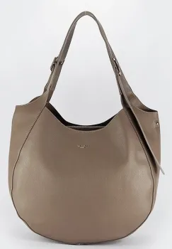 Geanta taupe David Jones Paris de talie mare CM8456 M13 imagine