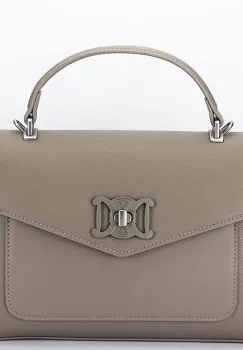 Geanta taupe deschis medie David Jones CM7793 14 imagine