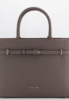 Geanta taupe inchis dama CM7742 12 imagine