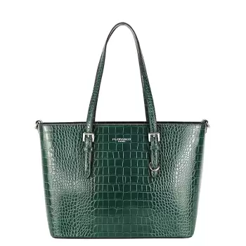 Geanta verde inchis de talie mare Amira 11 imagine