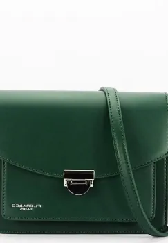 Geanta verde inchis medie FloraCO Paris F8529 14 imagine