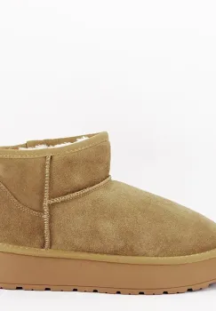 Ghete camel din piele naturala SW-012 111 imagine