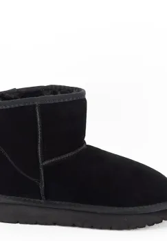 Ghete negre din piele naturala JB1967 111 imagine