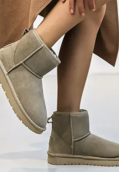 Ghete taupe din piele naturala JB1967 111 imagine