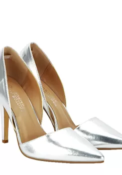 Pantofi argintii decupati BLJY6627 01 imagine