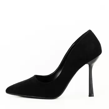 Pantofi negri eleganti 6837 imagine