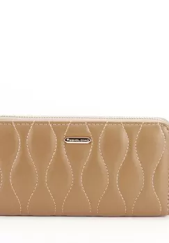 Portofel David Jones Paris P137-510 M5 Maro camel imagine