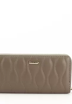 Portofel David Jones Paris P137-510 M5 Maro taupe imagine