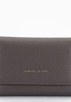 Portofel gri inchis David Jones Paris P151 07 imagine
