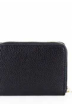 Portofel mic negru din piele naturala 8912 07 imagine
