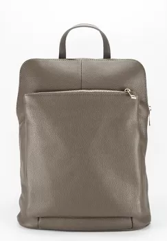 Rucsac 2 in 1 din piele naturala 1441 123 Maro imagine