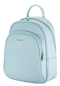 Rucsac albastru deschis David Jones Paris CM7469 18 imagine