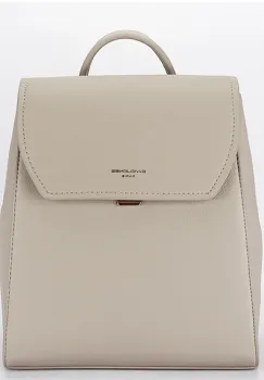 Rucsac bej casual David Jones CM7563 119 imagine