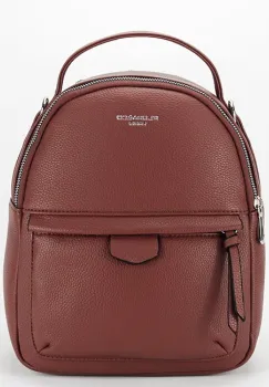 Rucsac caramiziu convertibil in geanta F3606 18 imagine