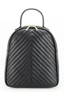 Rucsac din piele naturala 8955 121 Negru imagine