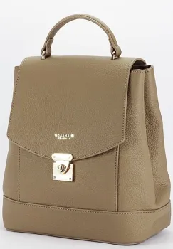 Rucsac maro taupe DianaCO DHJ824-1 18 imagine