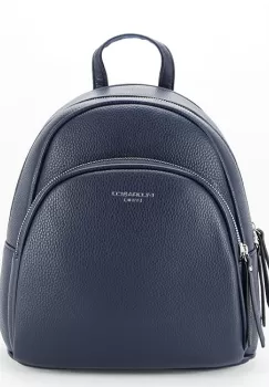 Rucsac mediu bleumarin deschis F2591 18 imagine
