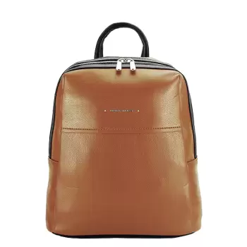 Rucsac mediu cognac 6744-5 18 imagine