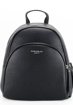 Rucsac mediu negru F2591 18 imagine